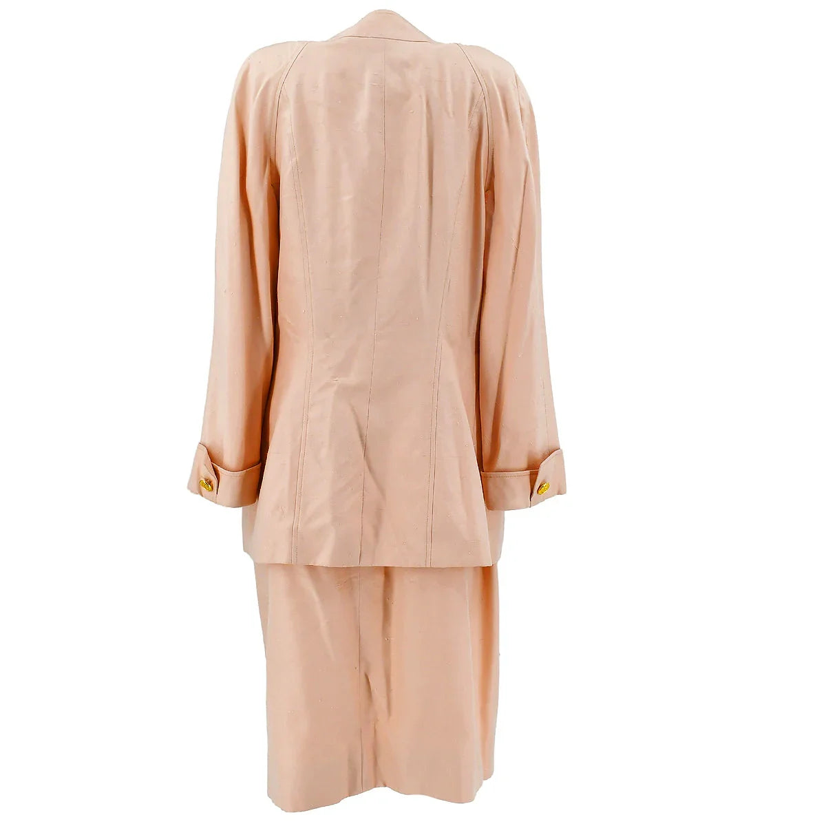 Chanel 1981 Silk Skirt Suit #42