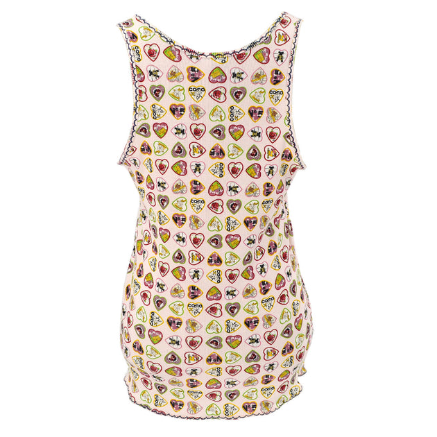 Chanel 2006 spring Valentine heart-print tank top #44