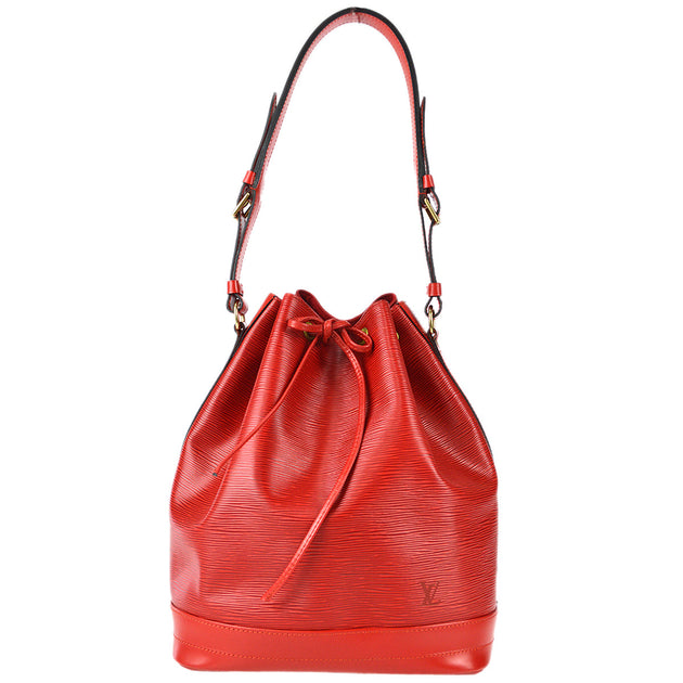 Louis Vuitton Noe Bucket Shoulder Bag Red Epi M44007 – AMORE Vintage Tokyo