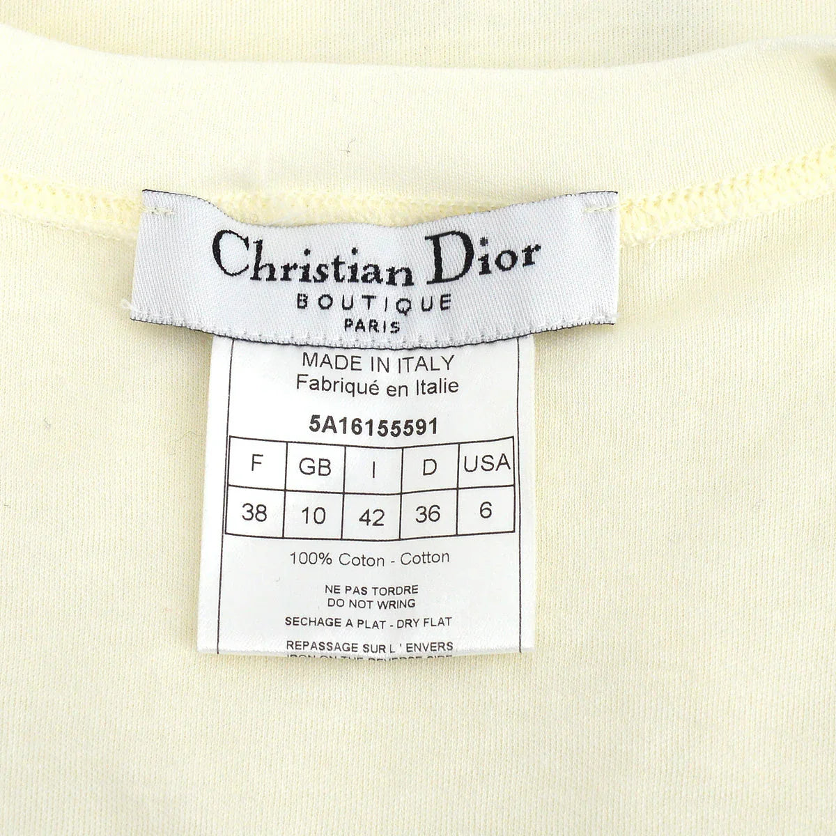 Christian Dior Fall 2005 graphic-print cotton T-shirt #38