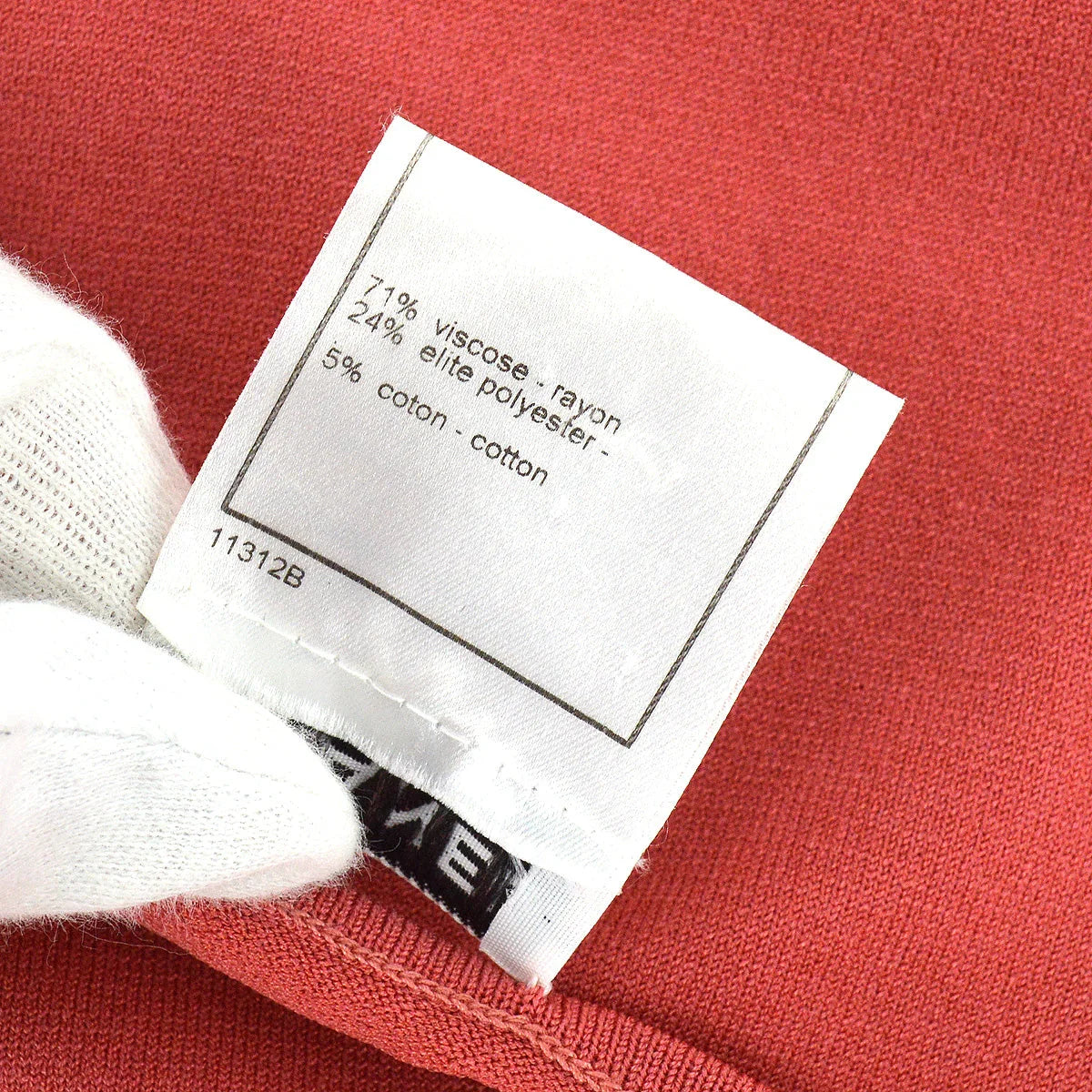 Chanel 2001 spring CC clover-jacquard sleeveless top #36