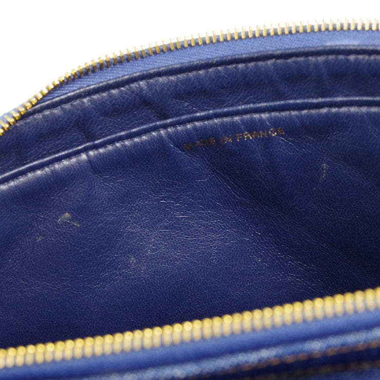 Chanel * 1990s Classic Flap Backpack Medium Denim