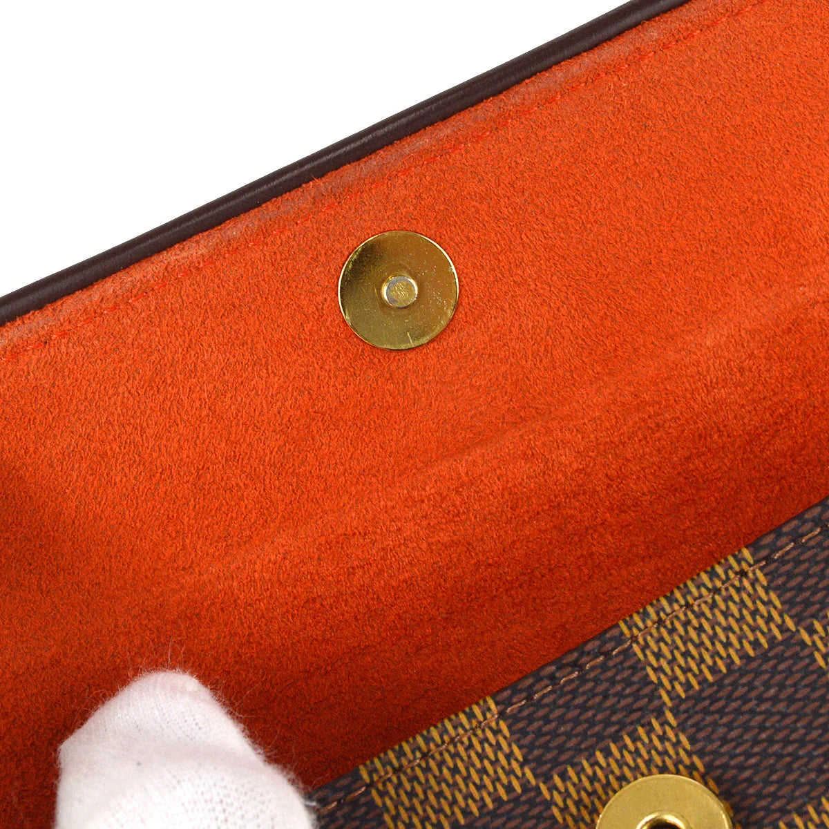 Louis Vuitton 2000s Damier Pochette Florentine #XS N51856