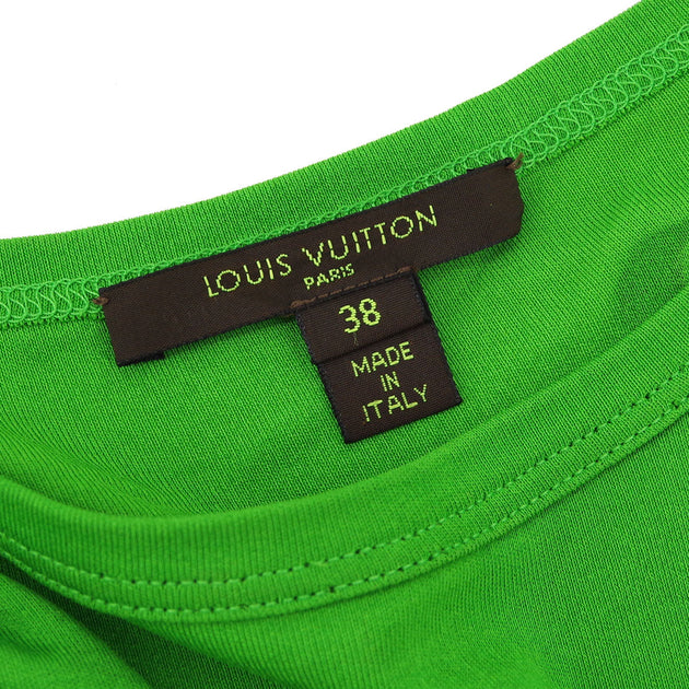 LOUIS VUITTON Vintage Monogram Logo Trench Coat Jacket #36 Black