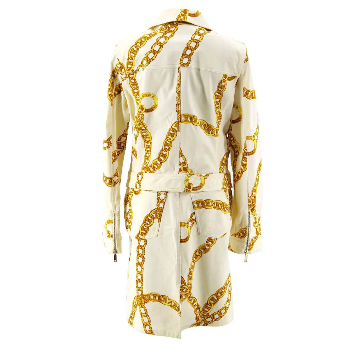 Celine 2000s Chain Print Skirt Suit #38