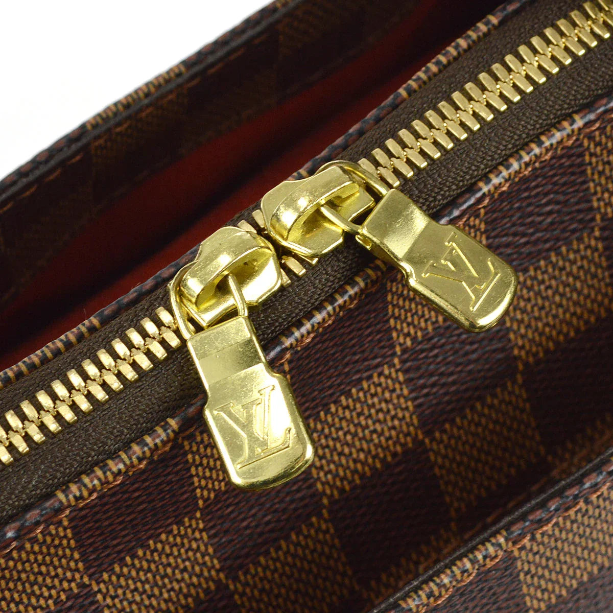 Louis Vuitton 2004 Damier Belem MM Handbag N51174
