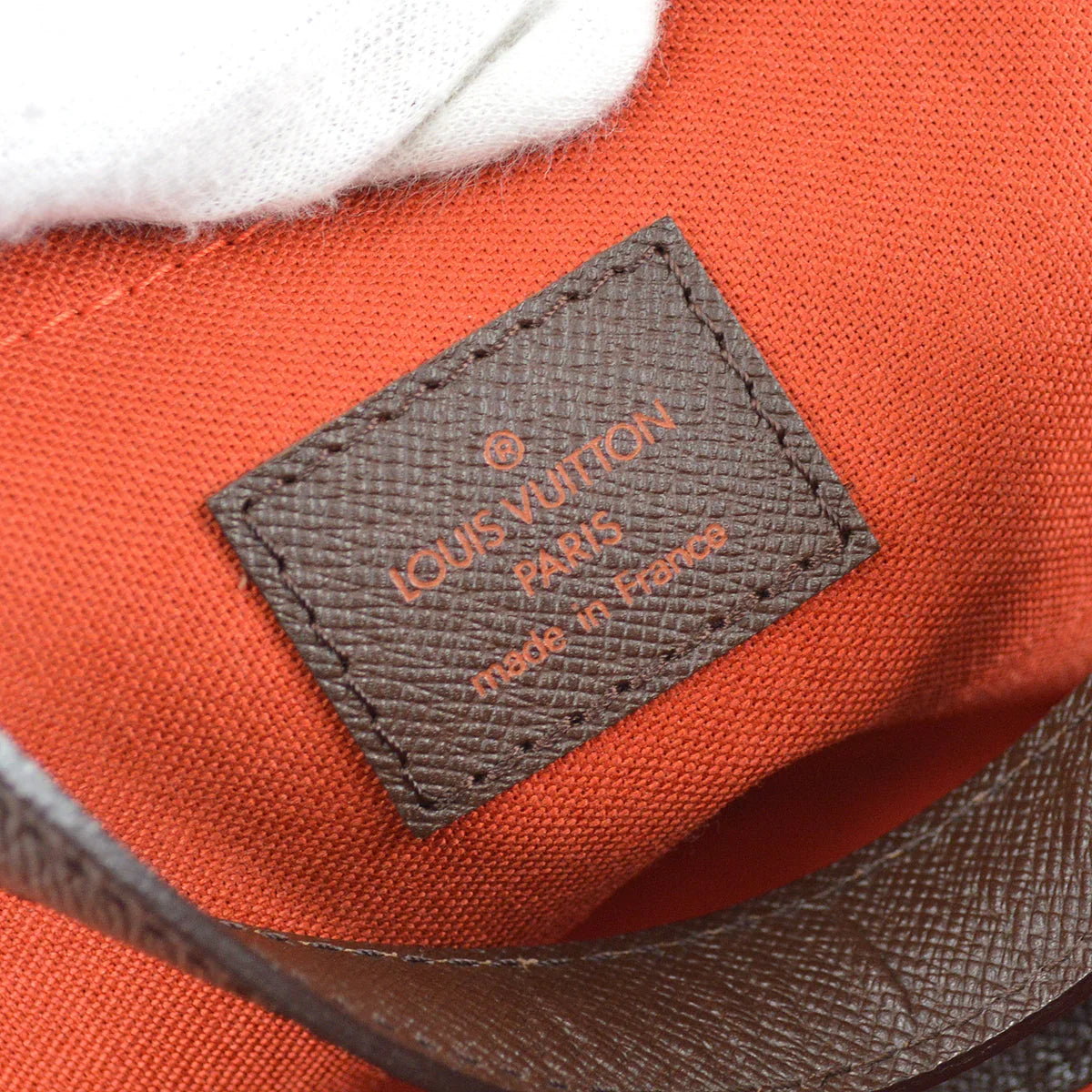 Louis Vuitton 2004 Damier Belem MM Handbag N51174