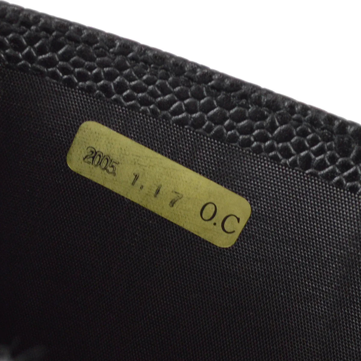 Chanel 2004-2005 Black Caviar Timeless Long Wallet