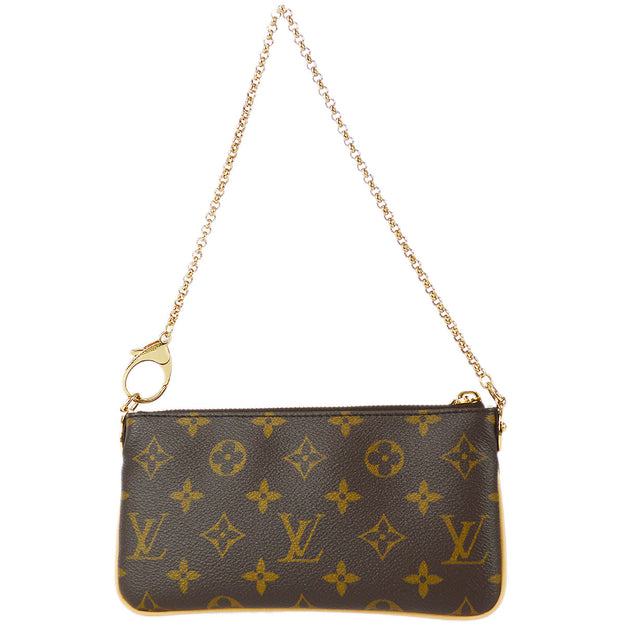 Louis Vuitton Pochette Milla MM Handbag Monogram M60094 VI5008 171104
