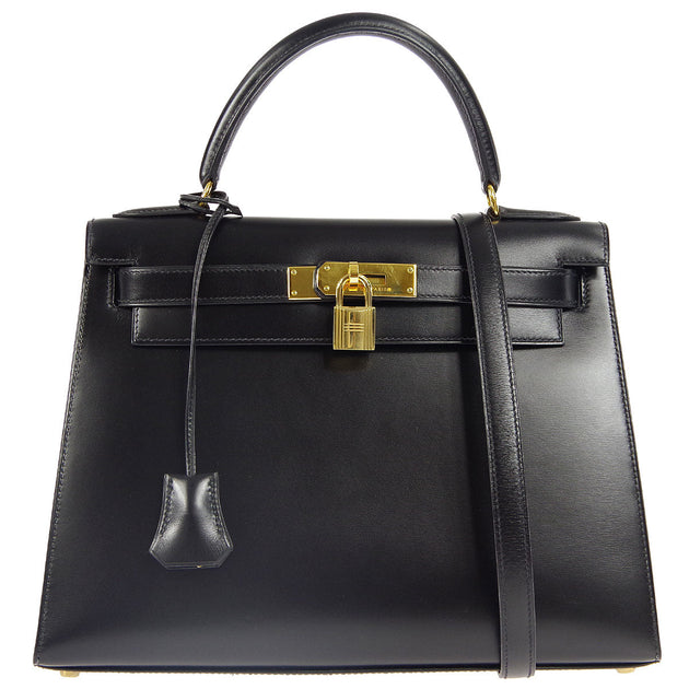 REDUCED TO SELL- Hermes Kelly Handbag Rouge Vif Box Calf with Gold Hardware  32