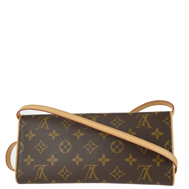 Louis Vuitton 1999 Monogram Pochette Twin GM M51852 – AMORE Vintage Tokyo