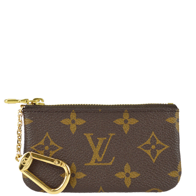 Louis Vuitton Bordeaux Monogram Mini Lin Key Chain Pochette Cles