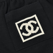 Chanel 2003 fall CC Sport Line cotton shorts #38