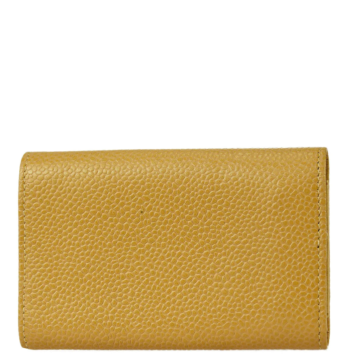 Chanel 2004-2005 Beige Caviar Timeless Key Case