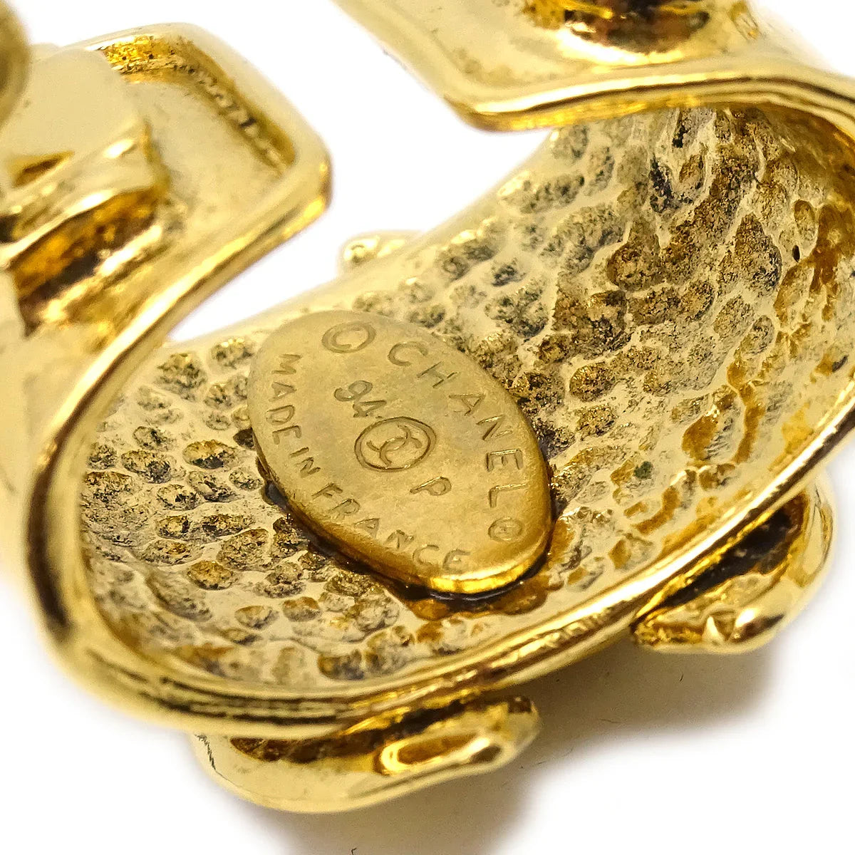 Chanel Earrings Clip-On Gold