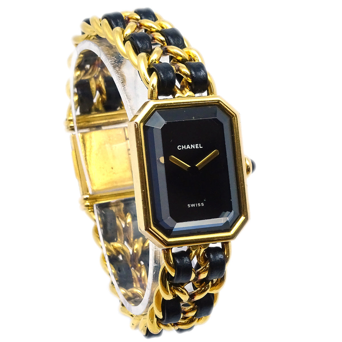 M*i様 CHANEL Montres Watches ゴールド ブラック Chanel Premiere Watch Gold #M – AMORE Vintage Tokyo