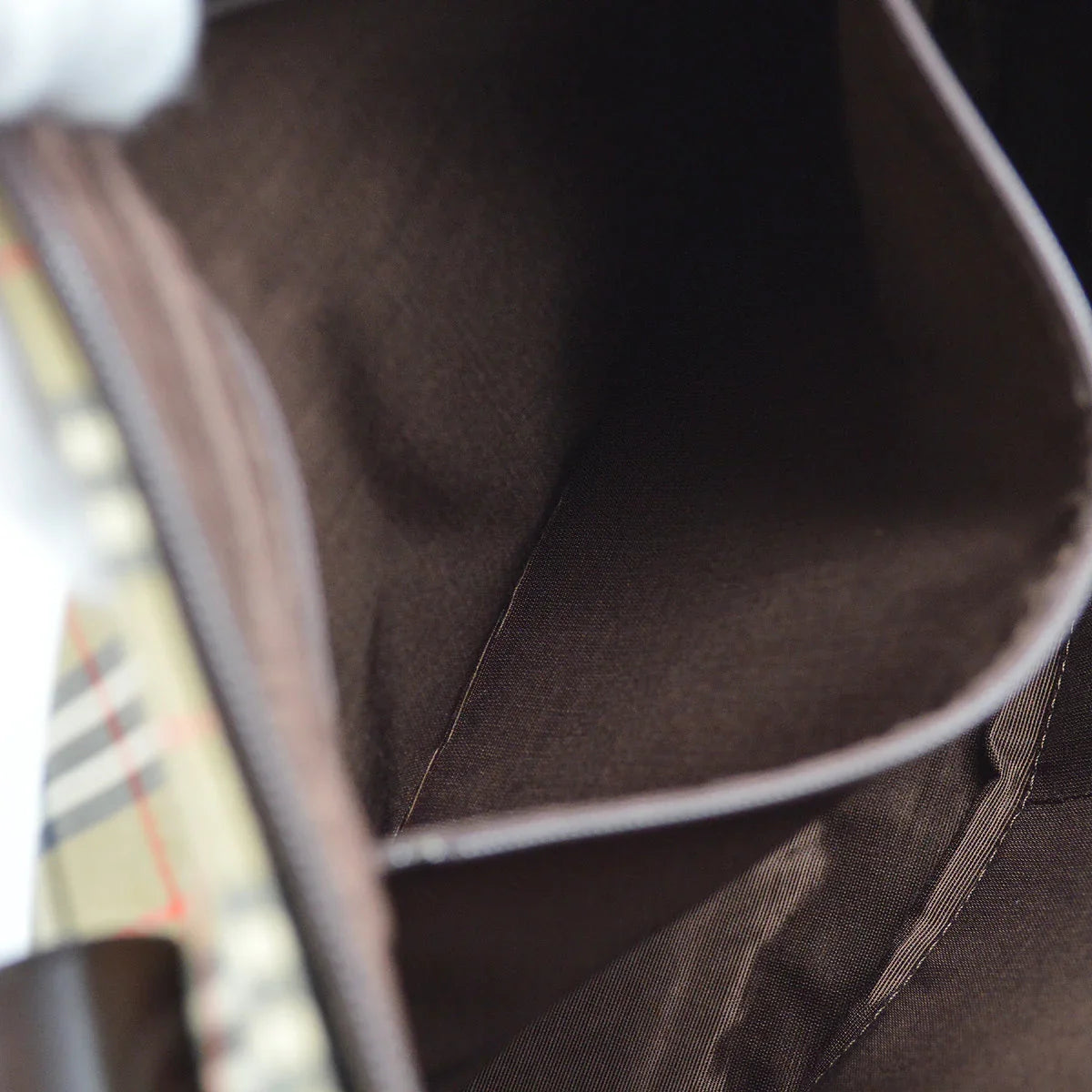 Burberrys Beige House Check Shoulder Tote Bag