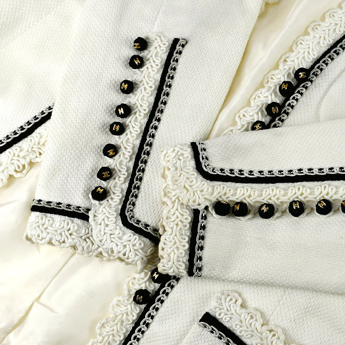 Chanel Lace Trim Jacket #36