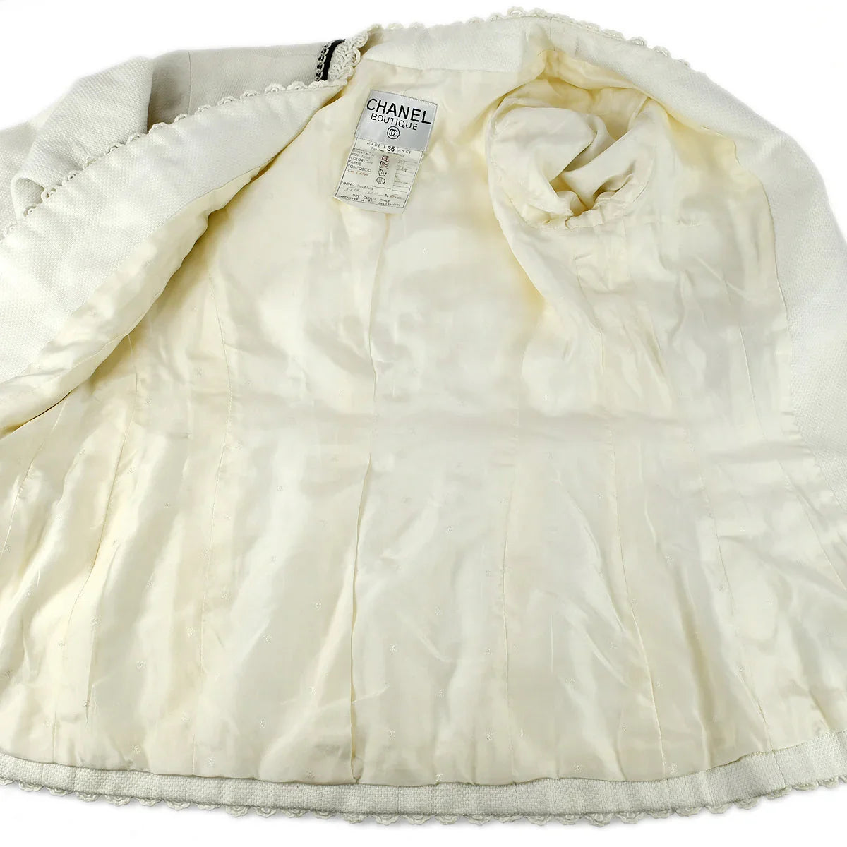 Chanel Lace Trim Jacket #36