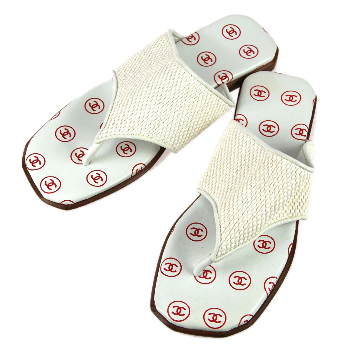 Chanel * Spring 2001 Sandals Shoes #36
