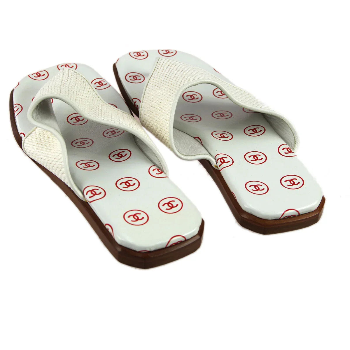 Chanel * Spring 2001 Sandals Shoes #36