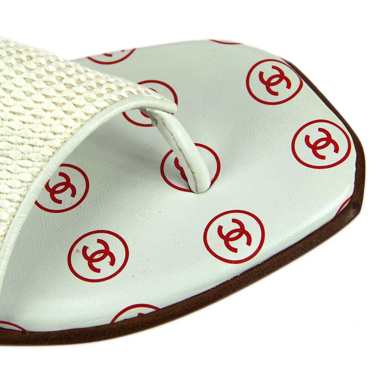 Chanel * Spring 2001 Sandals Shoes #36