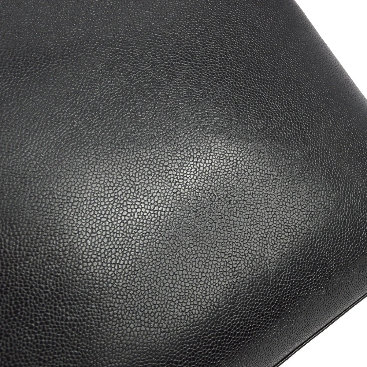 Chanel 1994-1996 Black Caviar Timeless Zipper Top Tote 41