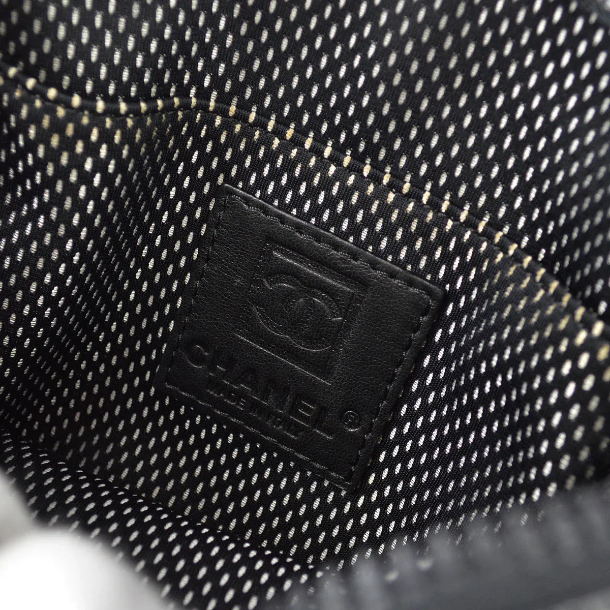 Chanel 2006-2008 Black Sport Line Shoulder Bag