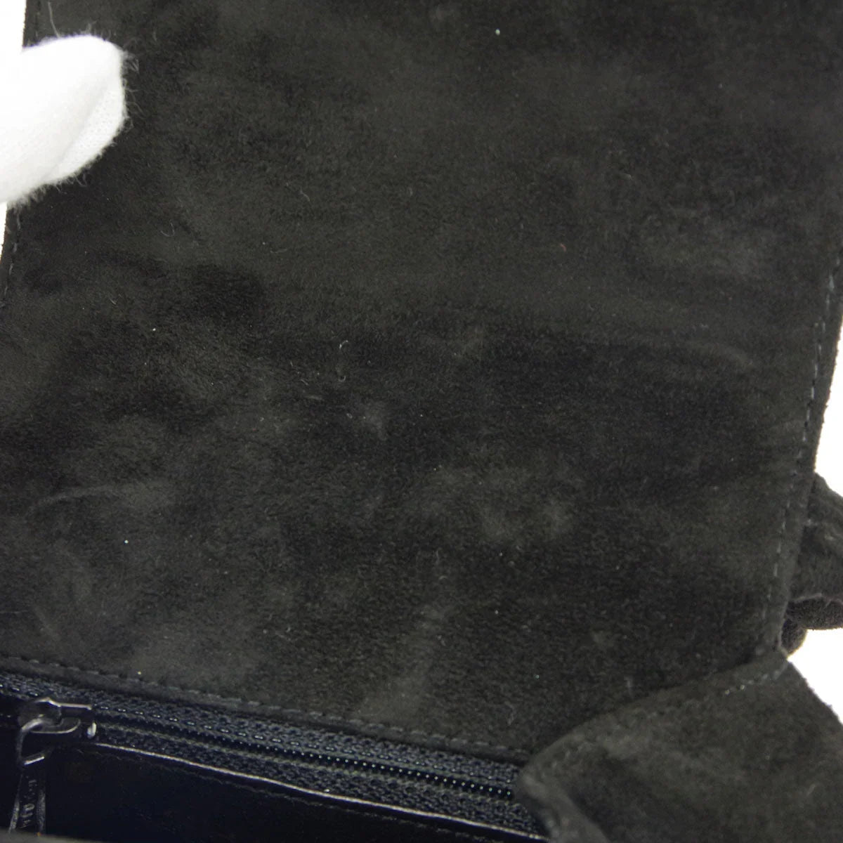 Chanel * 1996-1997 Black Suede Handbag