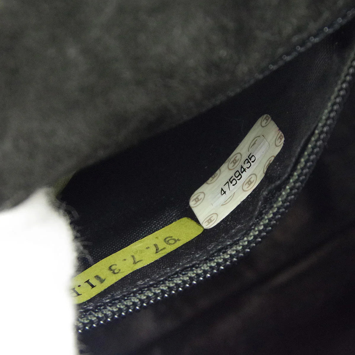 Chanel * 1996-1997 Black Suede Handbag