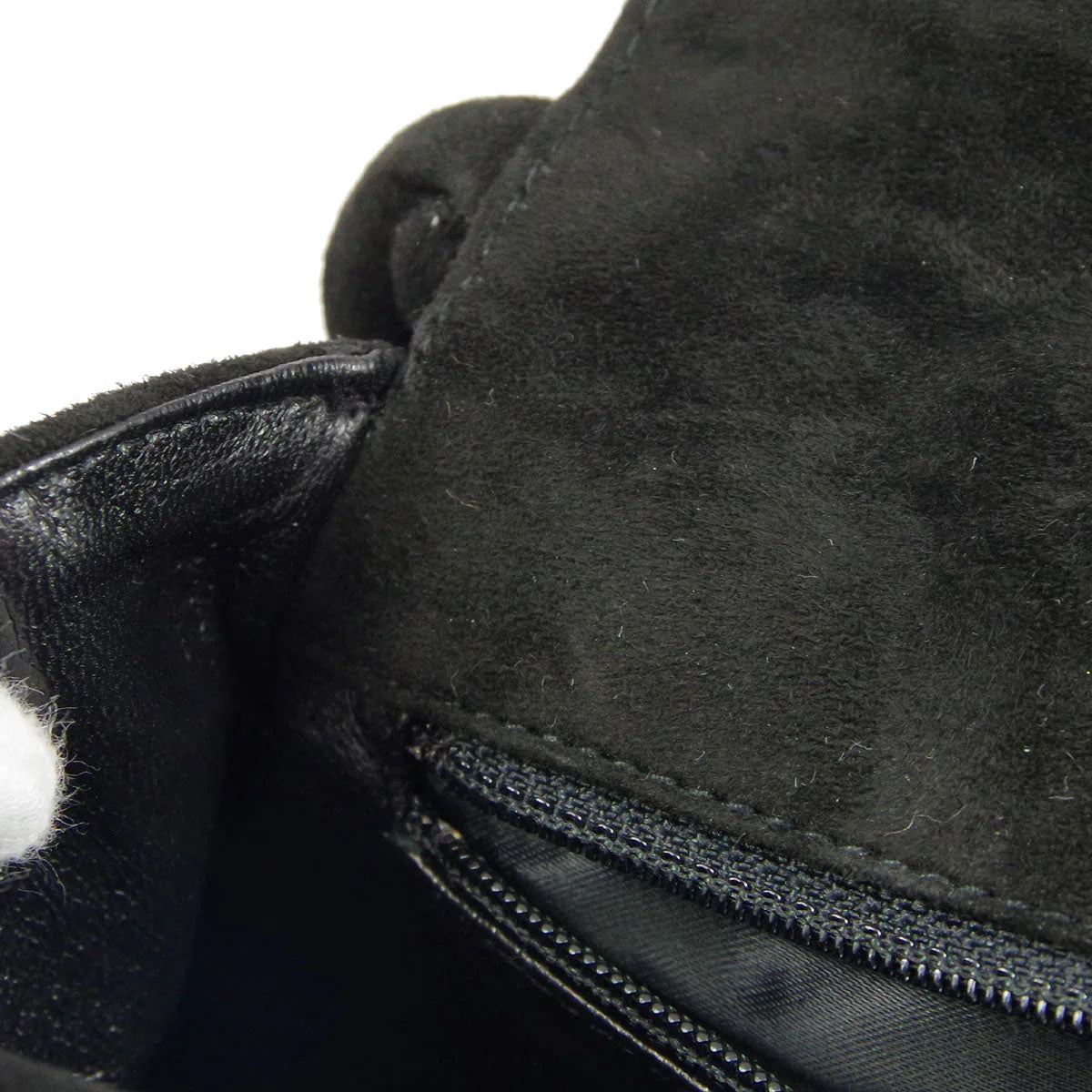 Chanel * 1996-1997 Black Suede Handbag