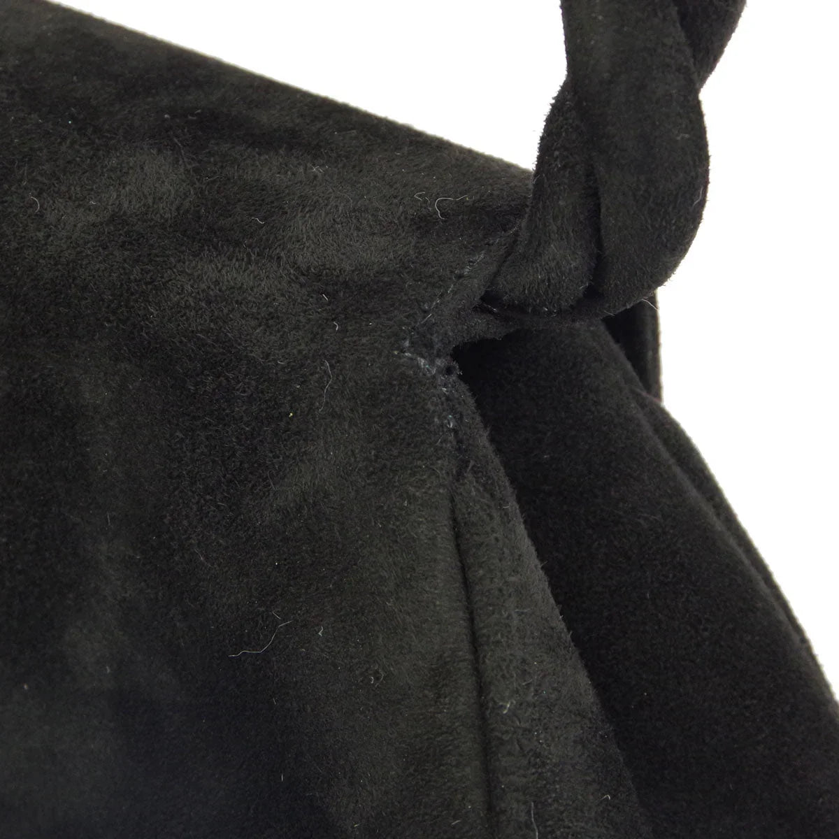 Chanel * 1996-1997 Black Suede Handbag