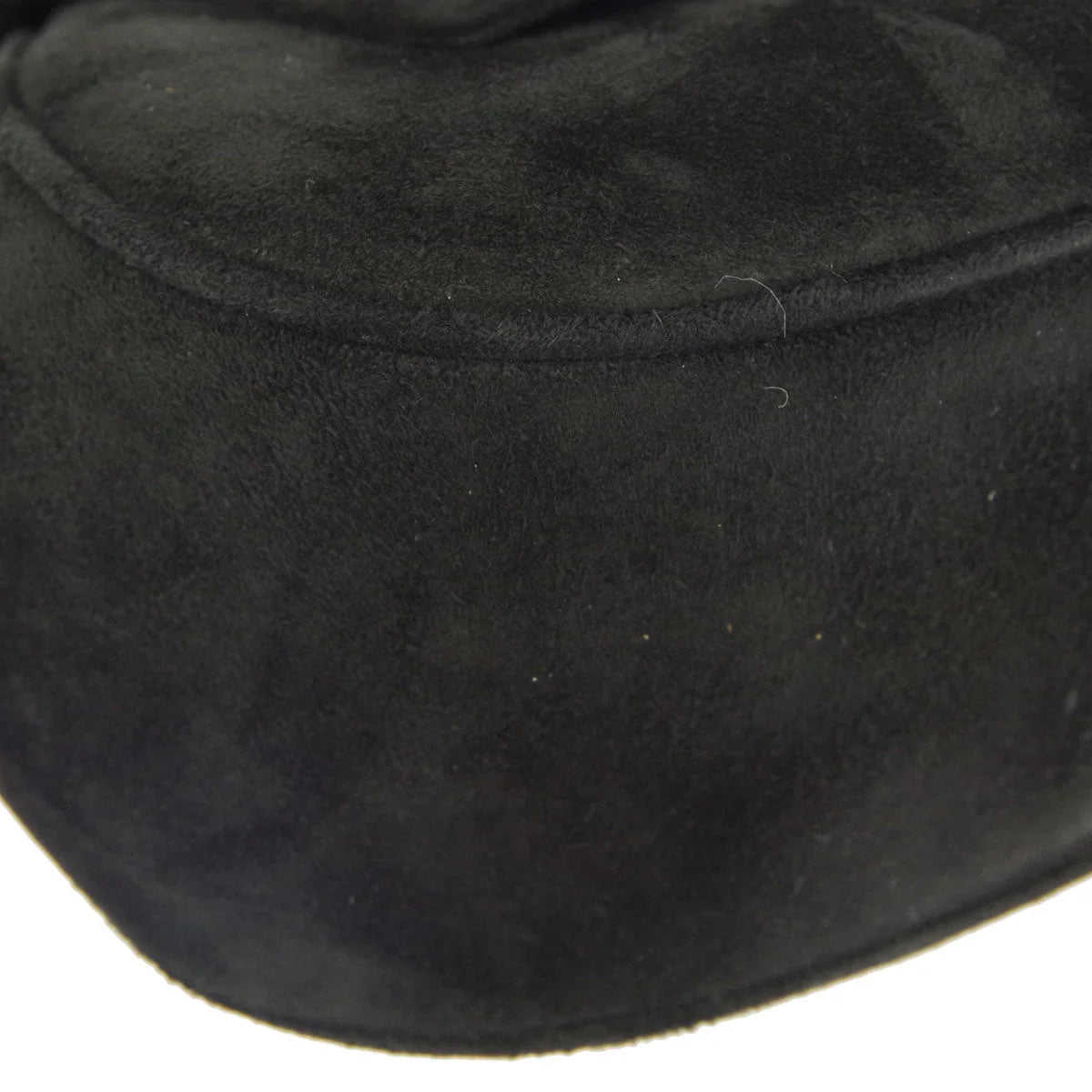 Chanel * 1996-1997 Black Suede Handbag