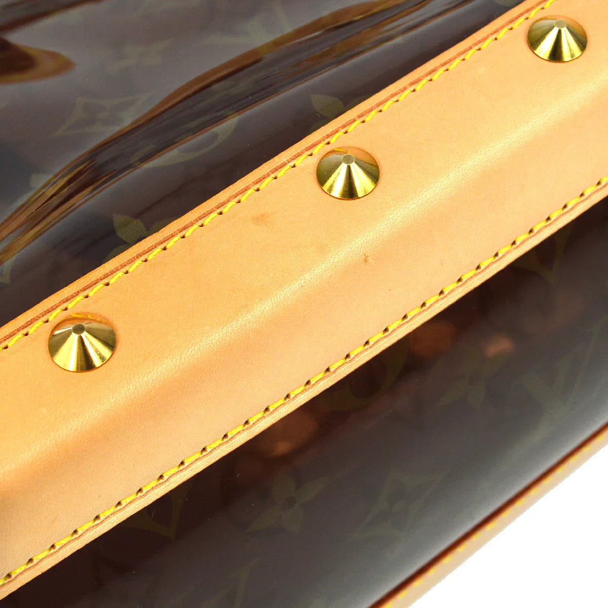 Louis Vuitton 2004 Monogram Vinyl Neo Cabas Ambre MM M92504