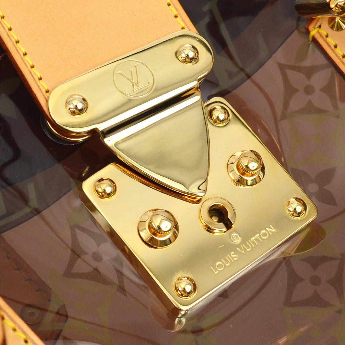 Louis Vuitton 2004 Monogram Vinyl Neo Cabas Ambre MM M92504