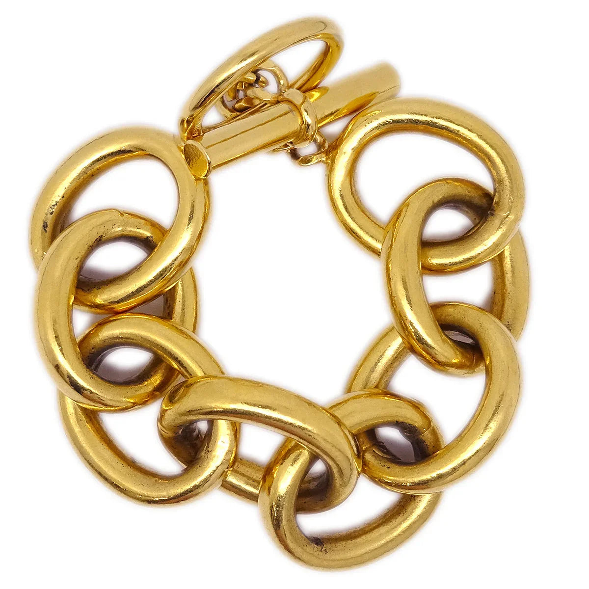 Chanel Gold Chain Bracelet