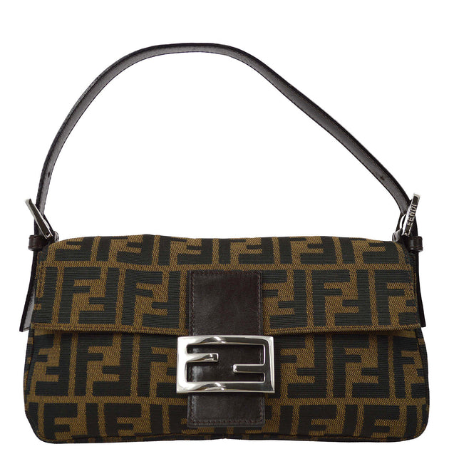 Fendi Fiori Denim Baguette bag - Comptoir Vintage