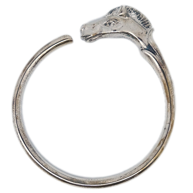 Hermes Cheval Horse Bangle SV925 – AMORE Vintage Tokyo