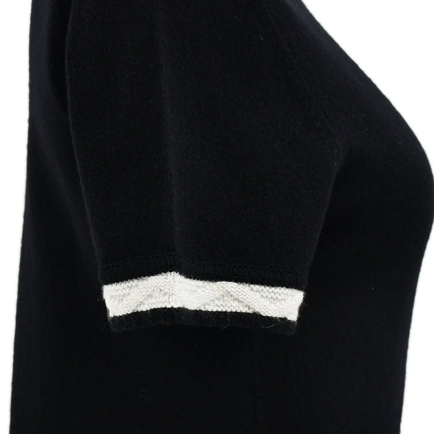 Chanel 2004 fall CC-logo cashmere polo dress #40 – AMORE Chanel 2004 fall CC-logo cashmere polo dress #40 – AMORE
