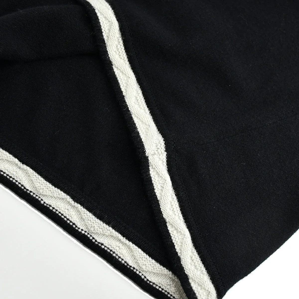 Chanel 2004 Fall CC Logo Cashmere Polo Dress #40