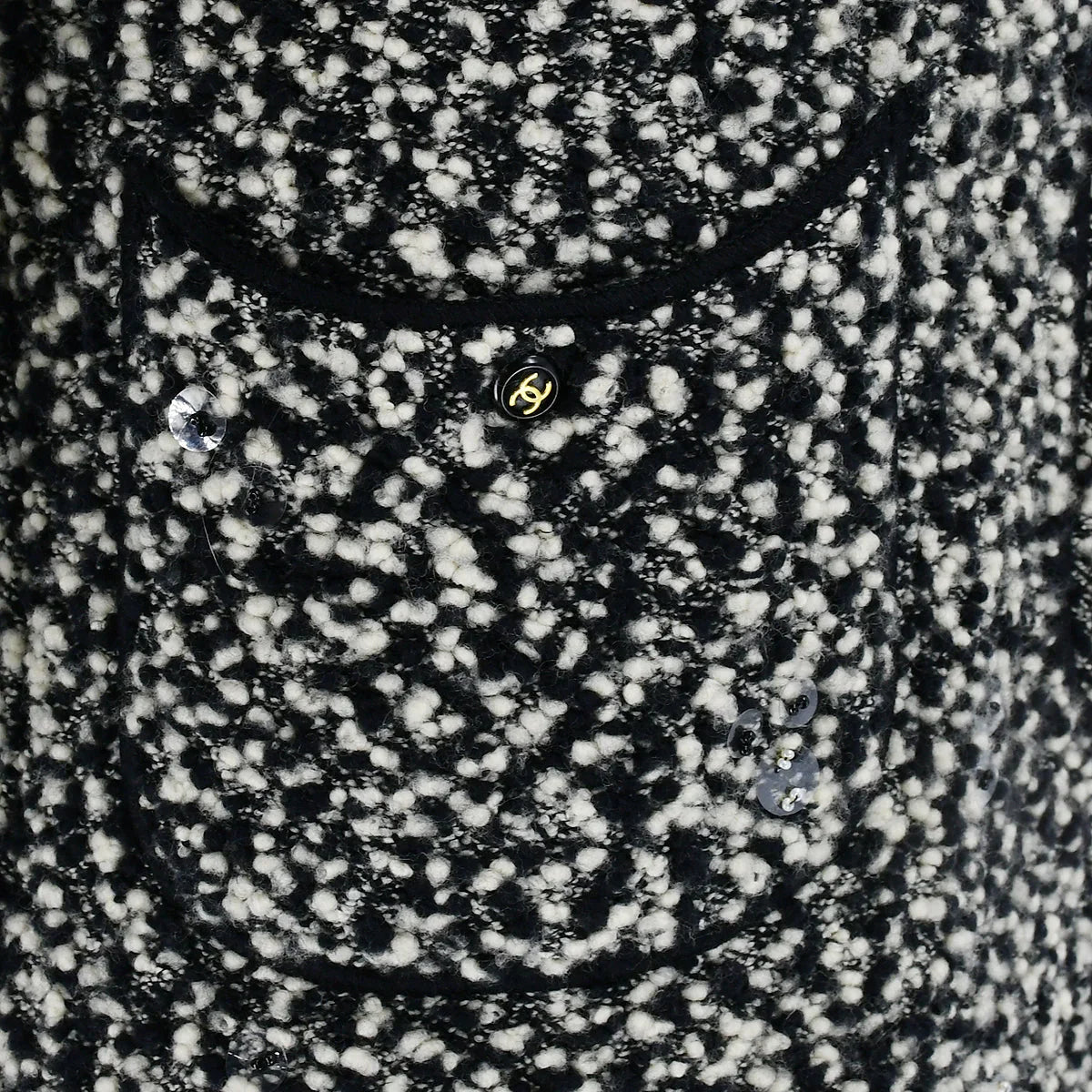 Chanel Fall 1994 roll-neck two-tone minidress #42