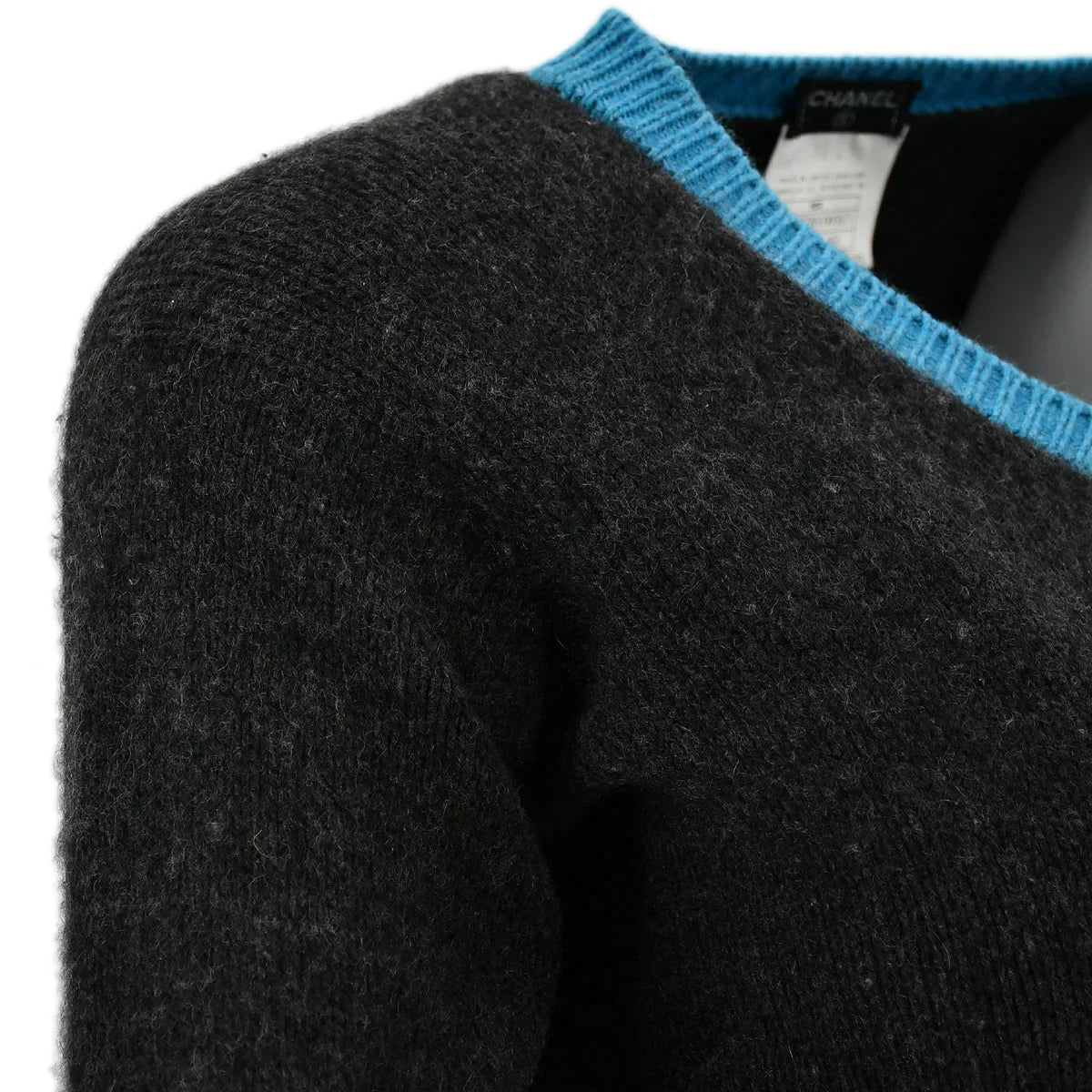Chanel 1996 CC V-neck Cashmere Jumper #42