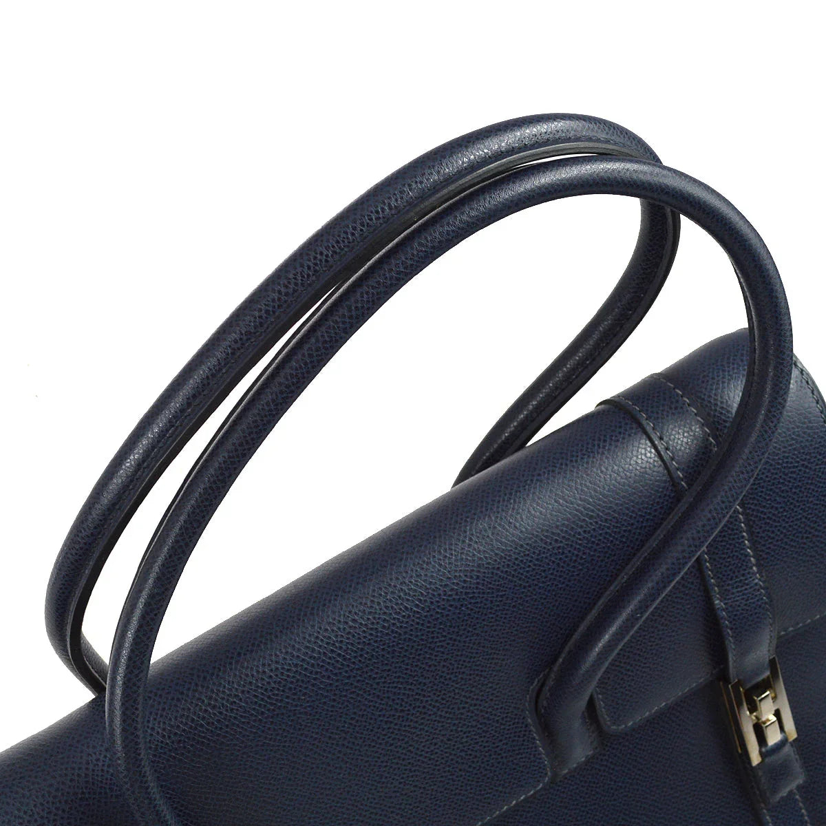 Hermes 2002 Navy Veau Grain Lisse Drag 2 32