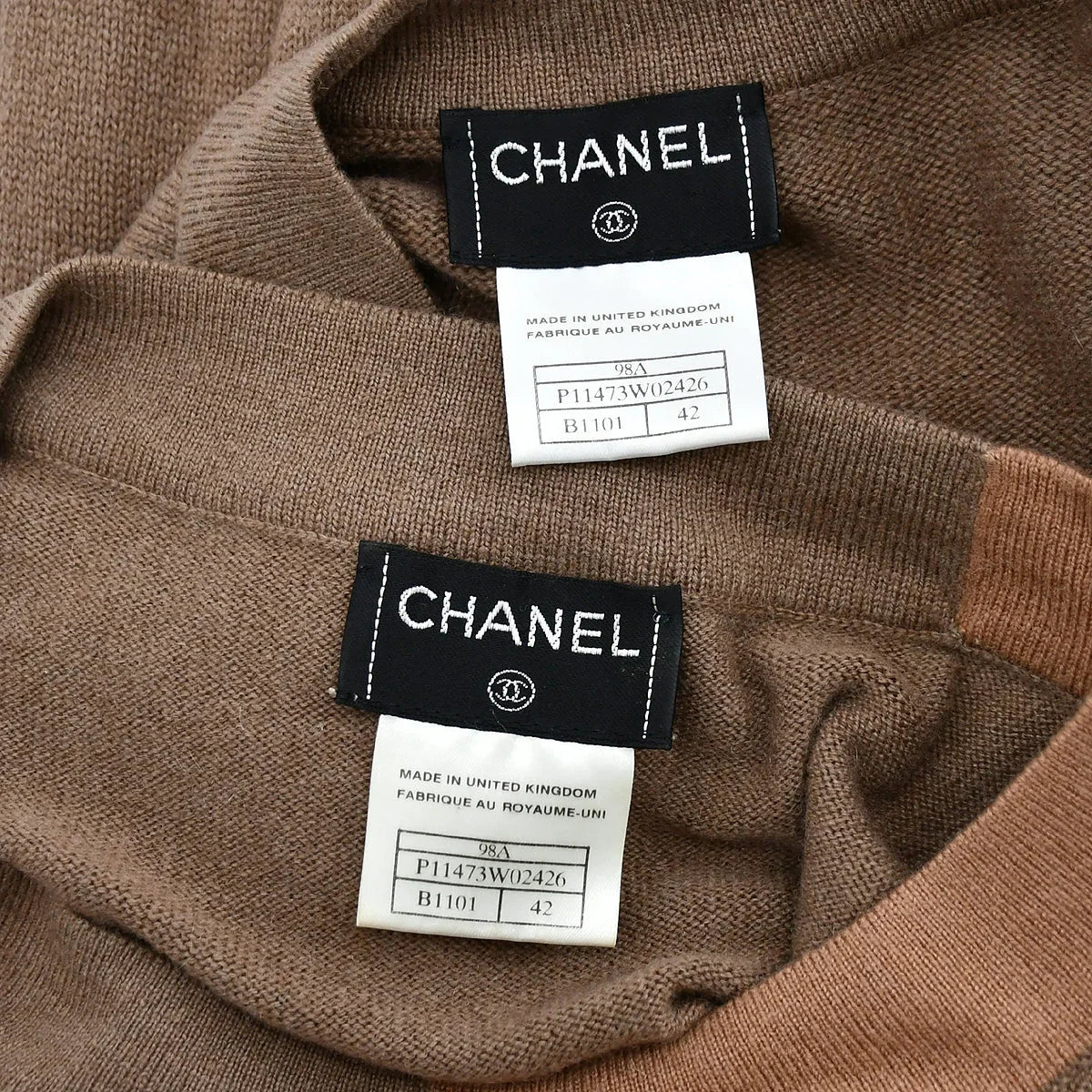 Chanel 1998 Fall Cashmere Cardigan Set #42