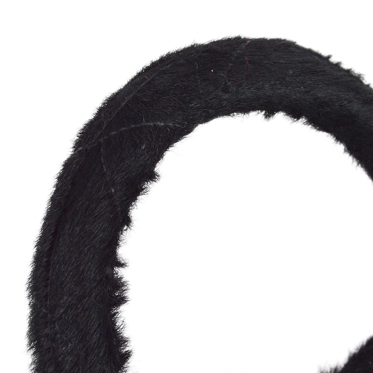 Chanel 1991-1994 * Black Pony Hair Classic Flap Micro Handbag