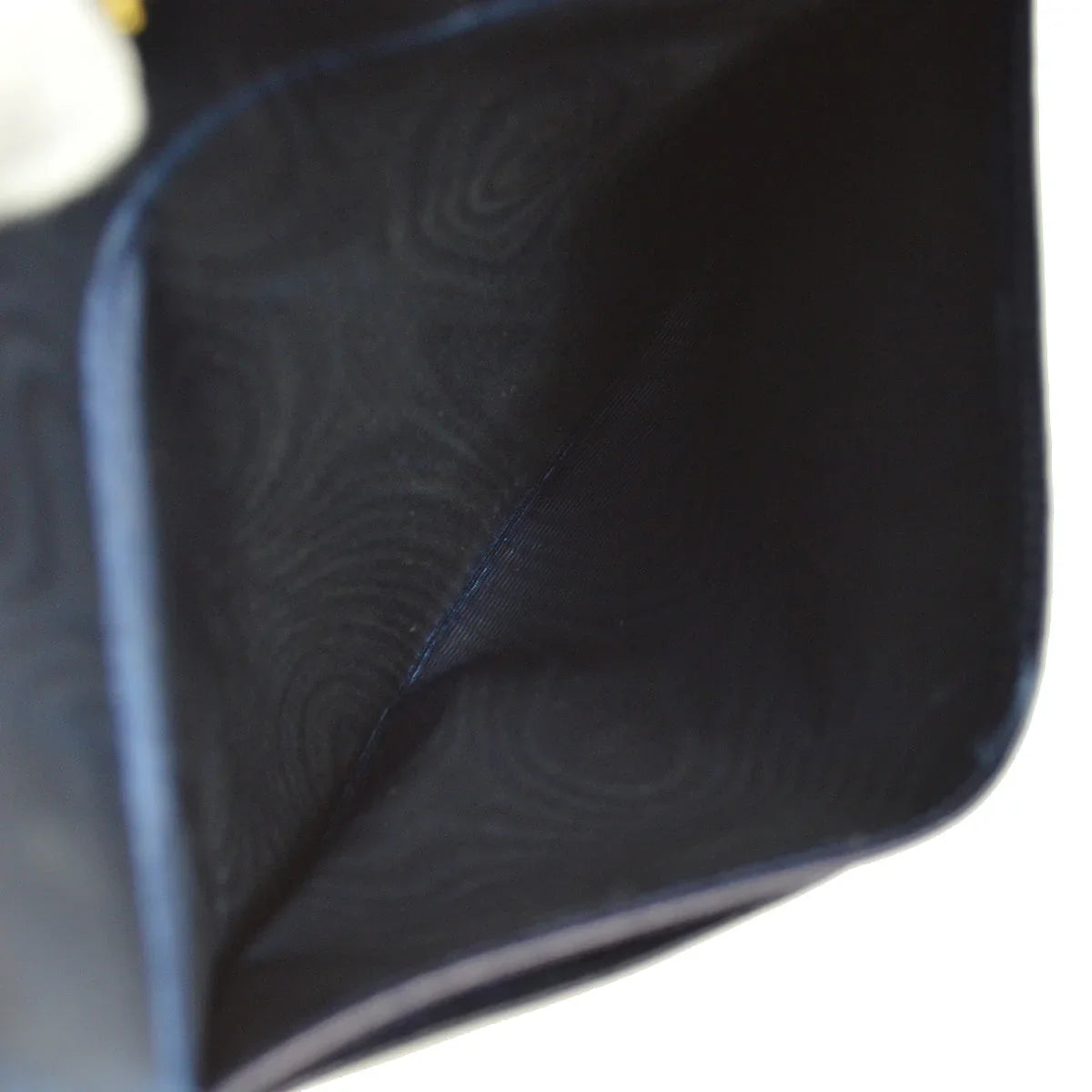 Chanel 1991-1994 Navy Lambskin Timeless Long Wallet