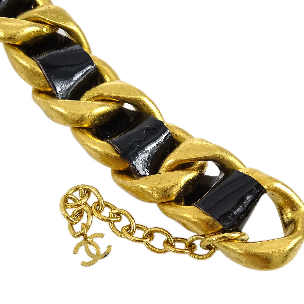 Chanel * Gold Chain Choker