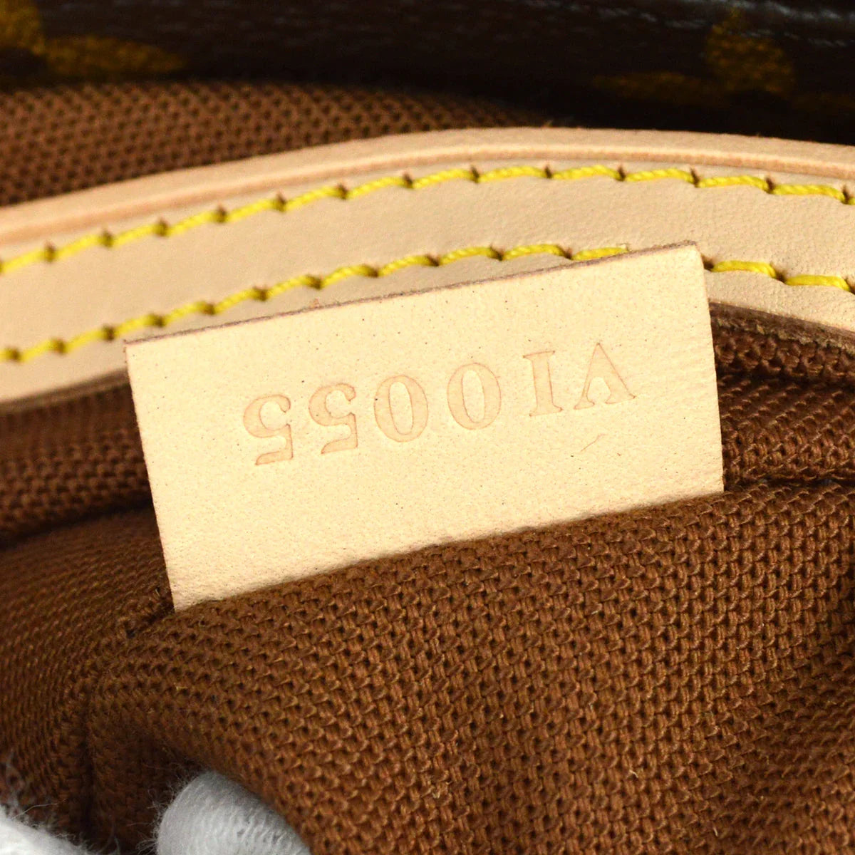 Louis Vuitton 2005 Monogram Cabas Piano Shoulder Tote Bag M51148