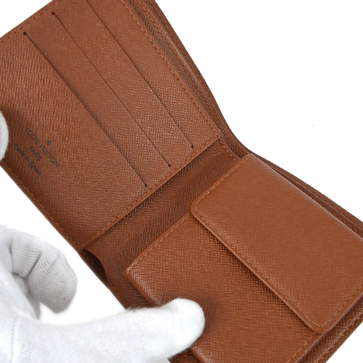 Louis Vuitton 2004 Monogram Porte Billet Cartes Credit Monnaie Wallet M61665