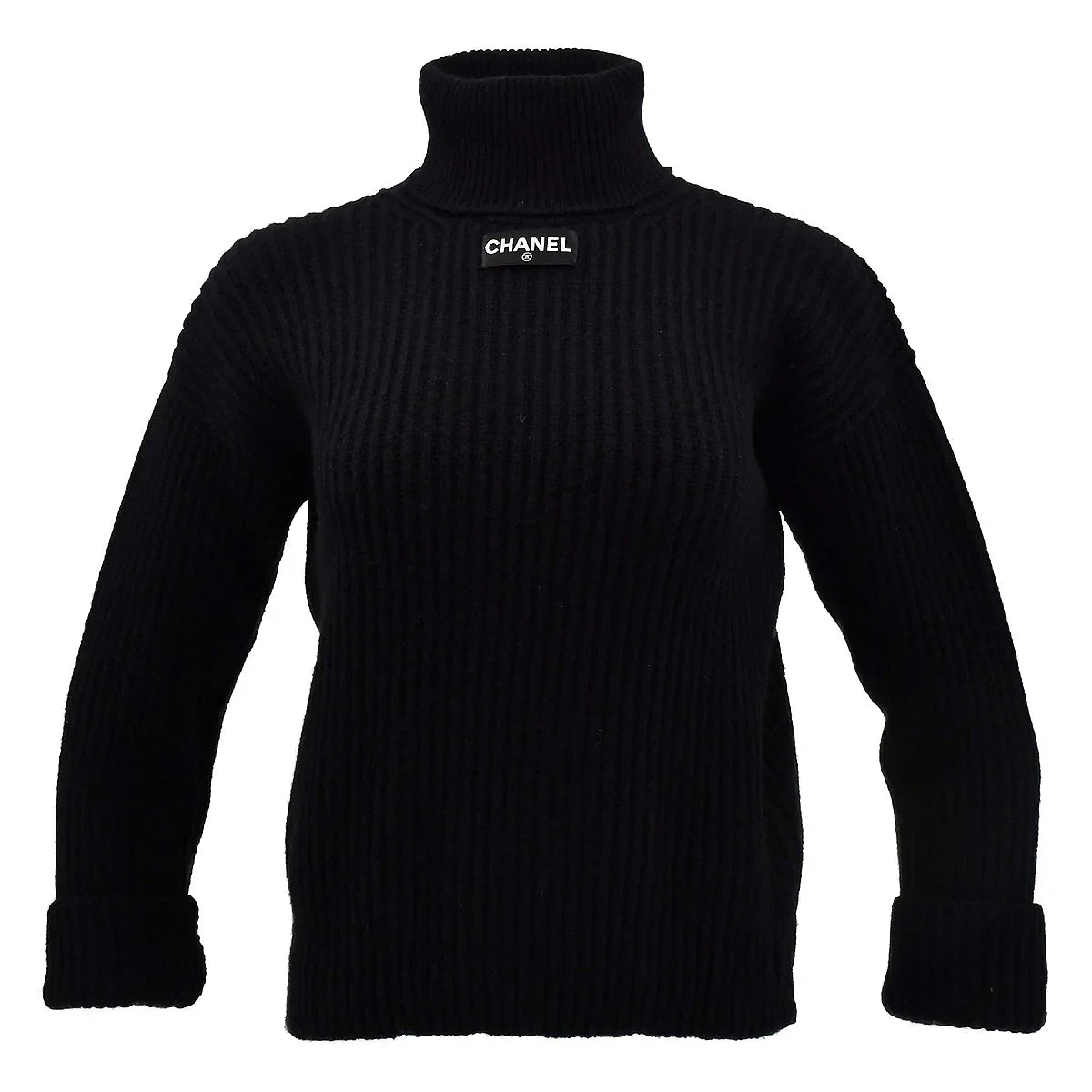Chanel Fall 1994 Logo Tag Cashmere Jumper #36